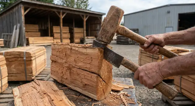 Handsplit Cedar Shakes 24in - Edge Grain, Taper-Sawn