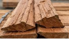 Handsplit Cedar Shakes 24in Mill Grade - Edge Grain, Taper-Sawn