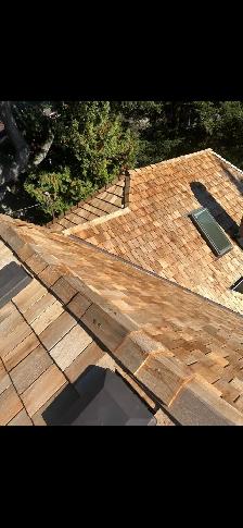 Cedar Shake Roof - Tapered shingles - Photo 2