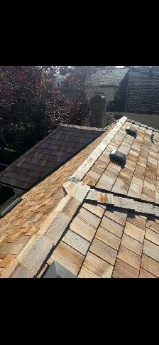 Cedar shakes 24 inch 1/2 hand split tapered - Photo 2