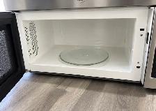 Like New Stainless Steel Whirlpool Over The Range Microwave - Photo 2
