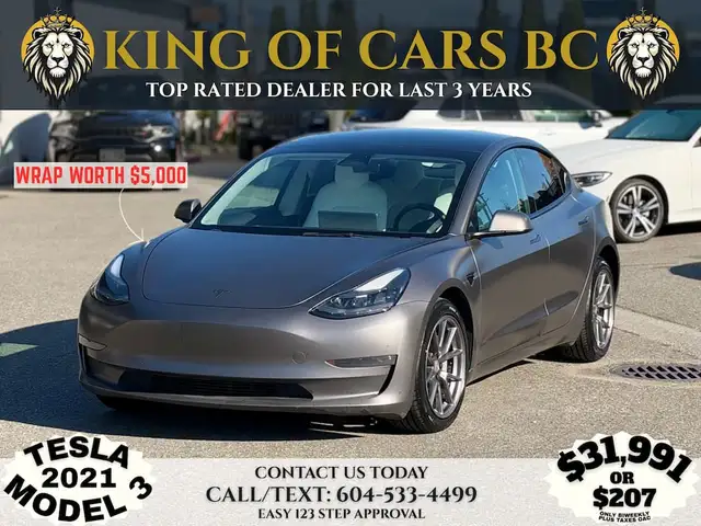 2021 TESLA MODEL 3