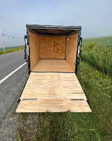 REMORQUE FERMÉE CARGO 2027 – 6’ x 12’ – GALVANISÉE ! - Photo 5
