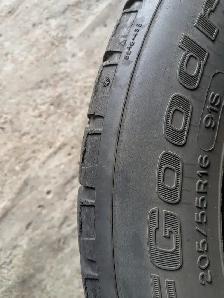 BFG GOODRICH WINTER SLALOM WINTER TIRES ON RIMS FOR SALE!