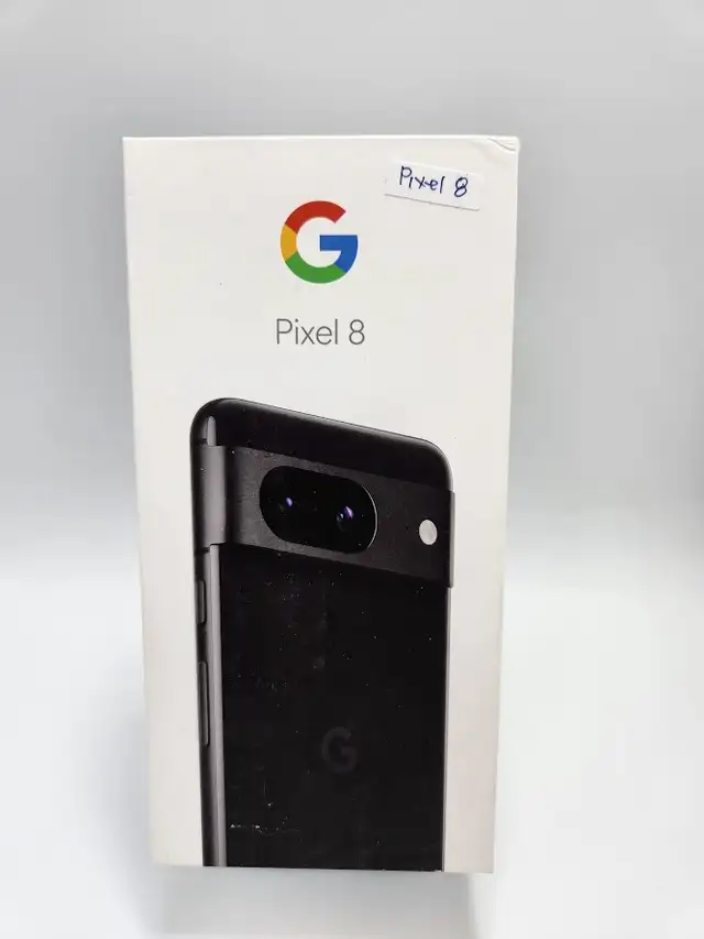 Google Pixel 8 128gb Black Unlocked 3 Months Warranty W/Charger
