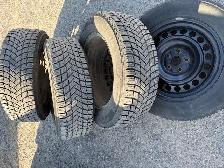 Winter tire (on rim) change over service.