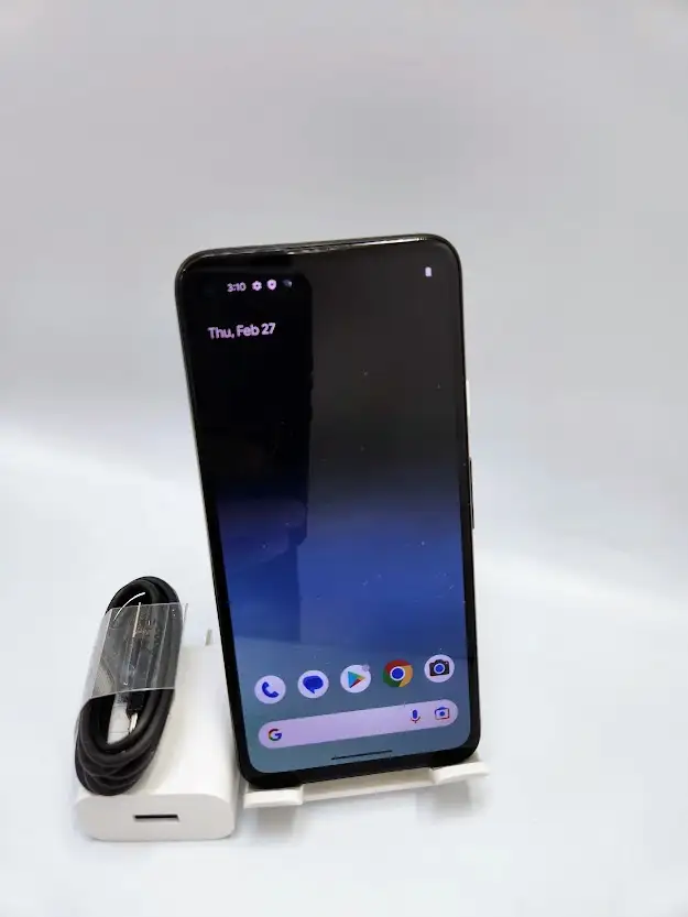 Google Pixel 4a 128gb Black 3 Months Warranty W/Charger