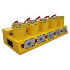 11oz 5 Station Yellow Mug Heat Press Print transfer 110014