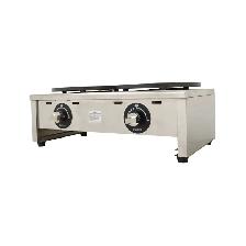 Crepes Maker Pancake Machine Griddle Double Head LP Gas 134042 - Photo 2