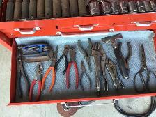 MECHANICS TOP TOOLBOX, FULL OF TOOLS, SAE & METRIC - Photo 4
