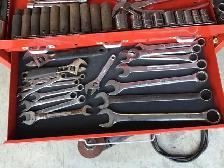 MECHANICS TOP TOOLBOX, FULL OF TOOLS, SAE & METRIC - Photo 5
