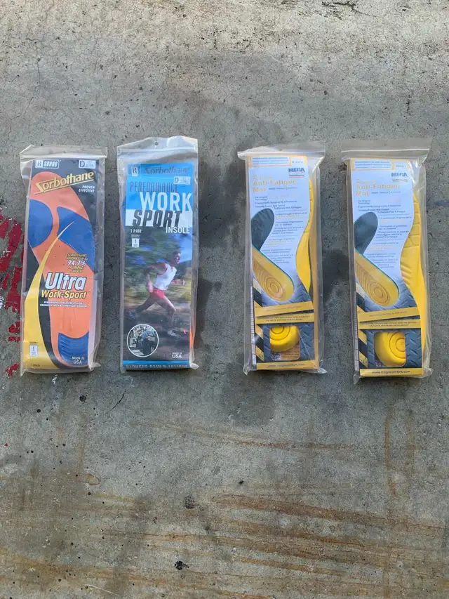 anti fatigue insoles/15.00 each
