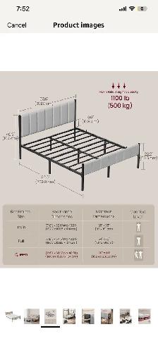 Brand New QUEEN Platform Frames $199 Free Delivery - Photo 2