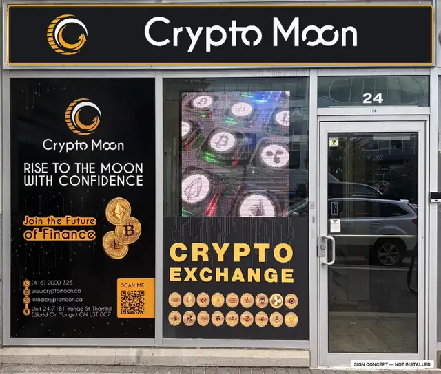 Buy & Sell Cryptocurrency | CryptoMoon – Thornhill