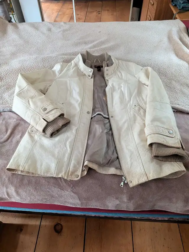 woman's leather jacket