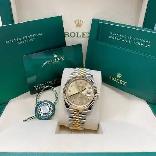 Rolex DateJust 2 Tone 41 MM with Factory Diamonds