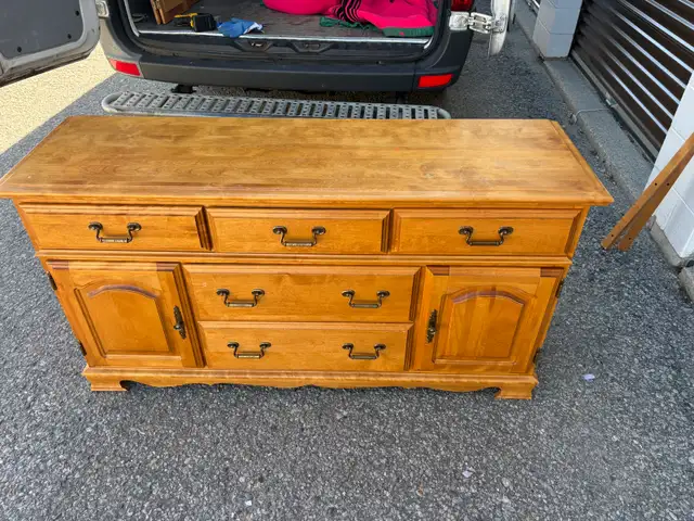 Free delivery used Oak dresser