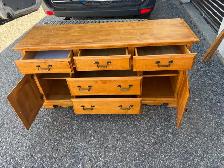 Free delivery used Oak dresser - Photo 4