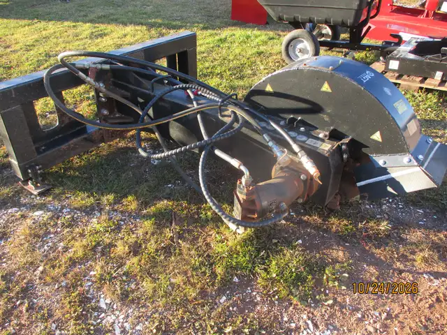 New stump grinder