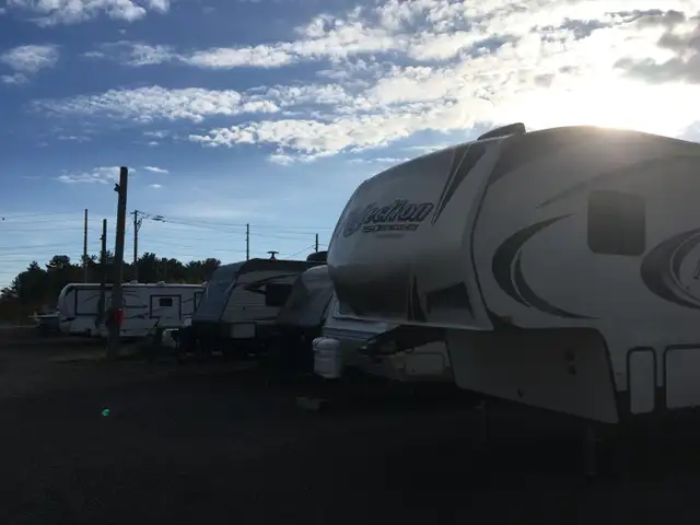 Secure Outdoor Storage Barrie, off Hwy 400, from $99/mo