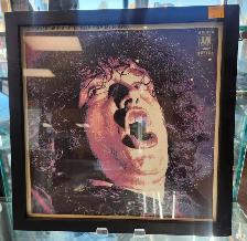 Joe Cocker Autographed Vinyl Record in Frame with Certificate