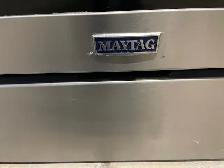 Cuisinière stainless vitrocéramique convection Maytag - Photo 4