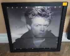 Bryan Adams Autographed Vinyl Record in Frame with Certificate