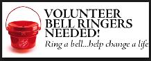 Salvation Army Christmas Kettle Fundraising Volunteers