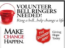 Salvation Army Christmas Kettle Fundraising Volunteers - Photo 2