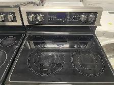 Cuisinière stainless vitrocéramique convection Whirlpool - Photo 2