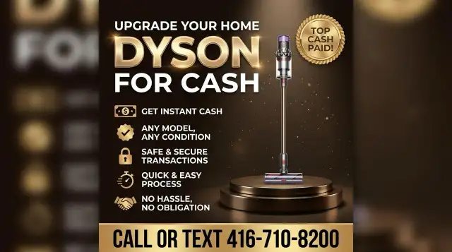 Get a Resale Quote for Your Dyson Appliance