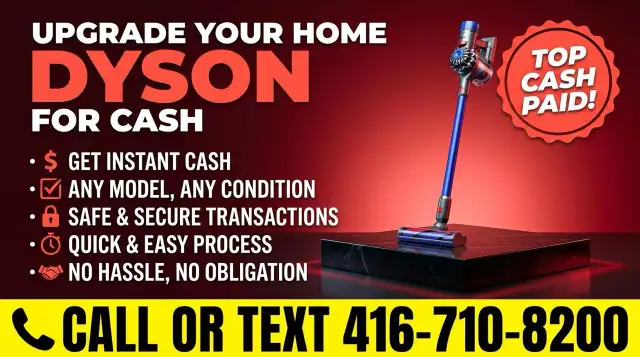 Selling a Dyson Hair Tool or Vacuum? Contact Us