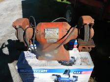Ingersoll Rand bench grinder.