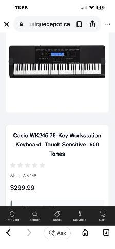 Casio Keyboard - Photo 2
