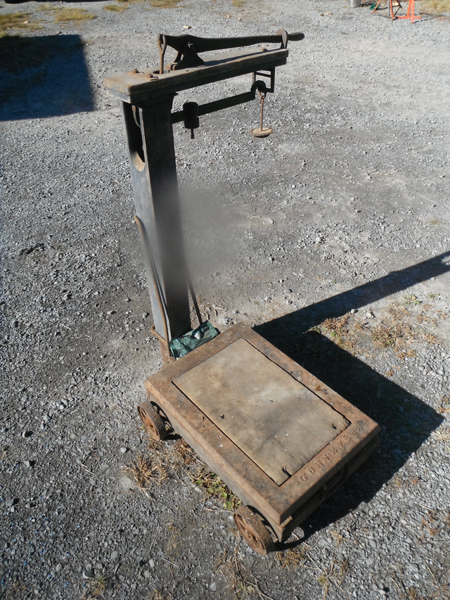 Gurneys 10 1/2  platform scale