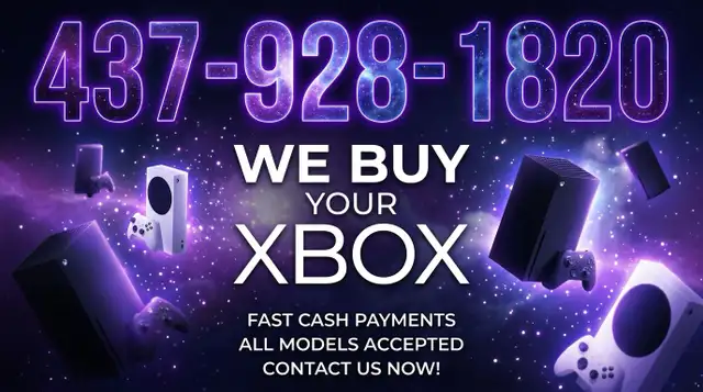 Have An Xbox Console To Part With? Contact Our Team