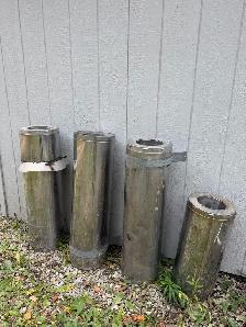 wood stove pipes