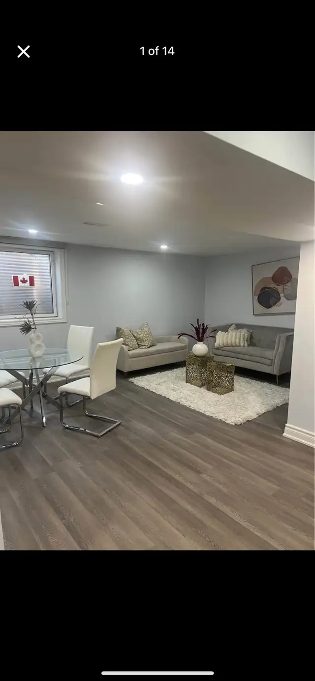Beautiful 3 Bedroom legal basement apartment