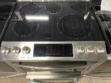 Cuisinière inox encastrable vitro convection GE Profile - Photo 2