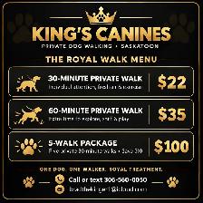 KING’S CANINES – DOG  WALKING & PET CARE - Photo 3