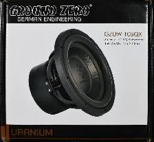 Ground Zero Uranium GZUW 10SQX 10' SQ Subwoofer - 450W RMS - Photo 2