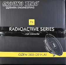 Ground Zero GZRW 300-D2 FLAT 12' Shallow Subwoofer - 450W RMS - Photo 2
