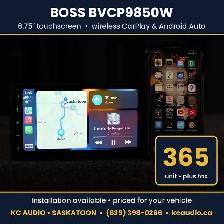 Boss BVCP9850W 6.75' Wireless CarPlay / Android Auto Stereo