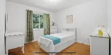 Bedroom set, bed, dresser x 2, vanity