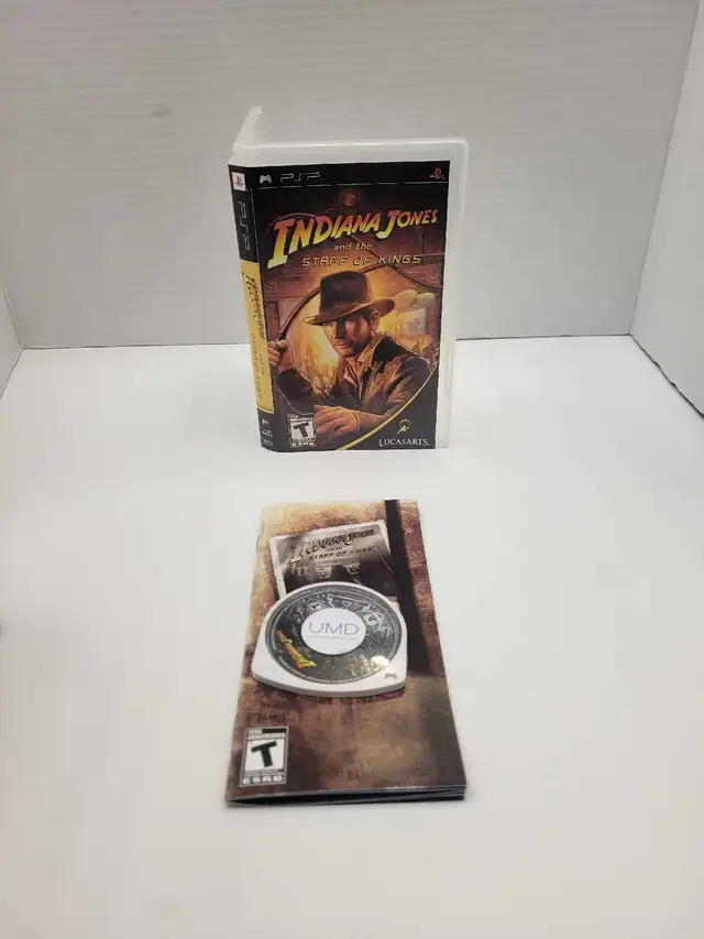 PSP Indiana Jones and The Staff of Kings
