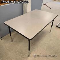 Height Adjustable Grey Office Table 60' x 30'