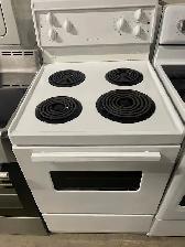 Cuisinière blanche 24'' ronds serpentins Frigidaire