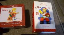 ' The Simpsons ' Christmas Ornaments Lot - Photo 2