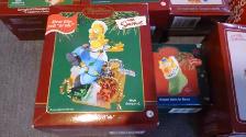 ' The Simpsons ' Christmas Ornaments Lot - Photo 3