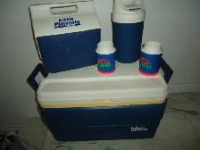 5 PCS. IGLOO COOLER SET